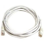 75pi CAT5E 350MHz UTP 24AWG câble réseau Ethernet - Blanc