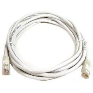 100pi CAT5E 350MHz UTP 24AWG câble réseau Ethernet - Blanc