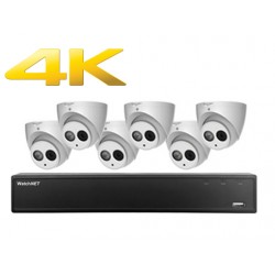ENM-08KIT6-40IRBFT Ensemble WatchNET IP à 8 canaux avec 6 Caméra 4MP et disque dur 2TB / Garantie 3 ans