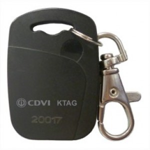 KTAG – Badge porte-clés noir CDVI ( 25 unités )