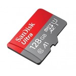 SanDisk Ultra 128Gb carte mémoire pour enregistrement vidéo et son de votre caméra surveillance.